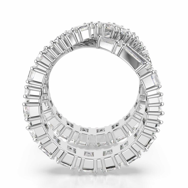 Swarovski Hyperbola Ring - Silver Tone 60 image number 11